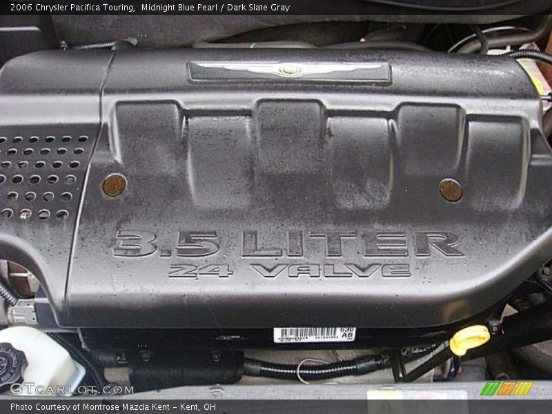 Midnight Blue Pearl / Dark Slate Gray 2006 Chrysler Pacifica Touring
