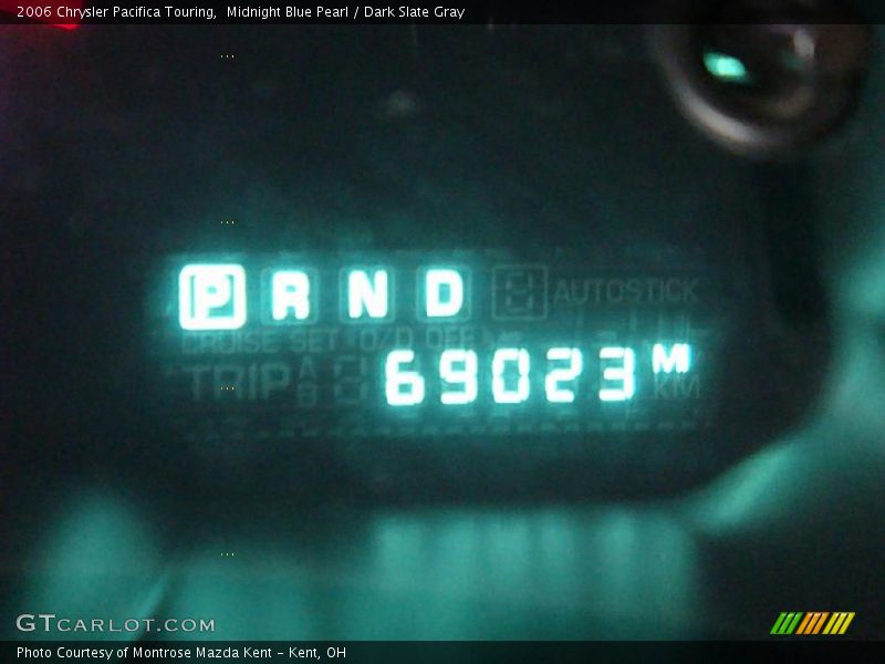Midnight Blue Pearl / Dark Slate Gray 2006 Chrysler Pacifica Touring