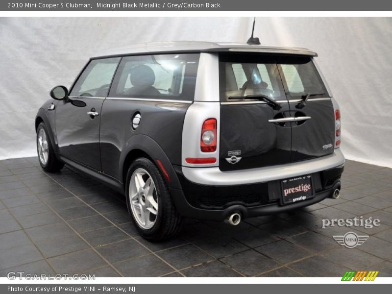 Midnight Black Metallic / Grey/Carbon Black 2010 Mini Cooper S Clubman
