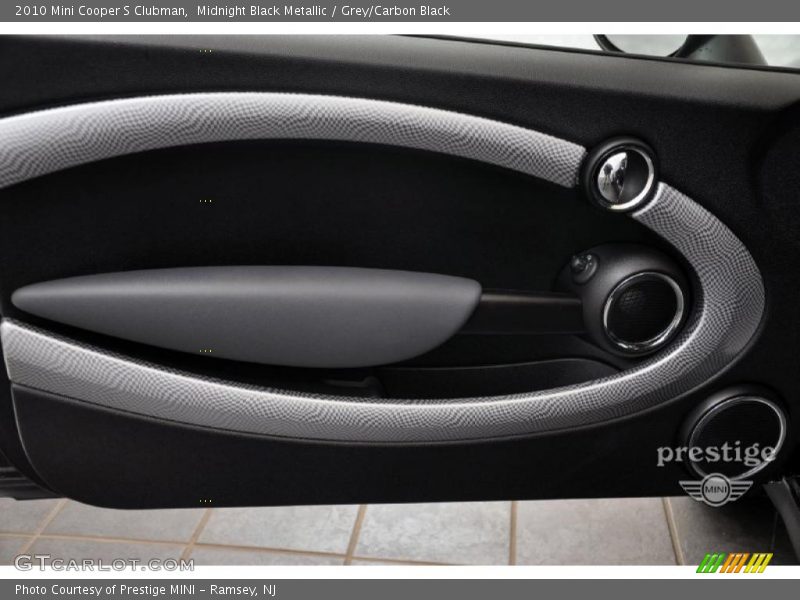 Midnight Black Metallic / Grey/Carbon Black 2010 Mini Cooper S Clubman