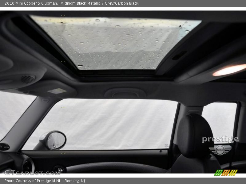 Midnight Black Metallic / Grey/Carbon Black 2010 Mini Cooper S Clubman