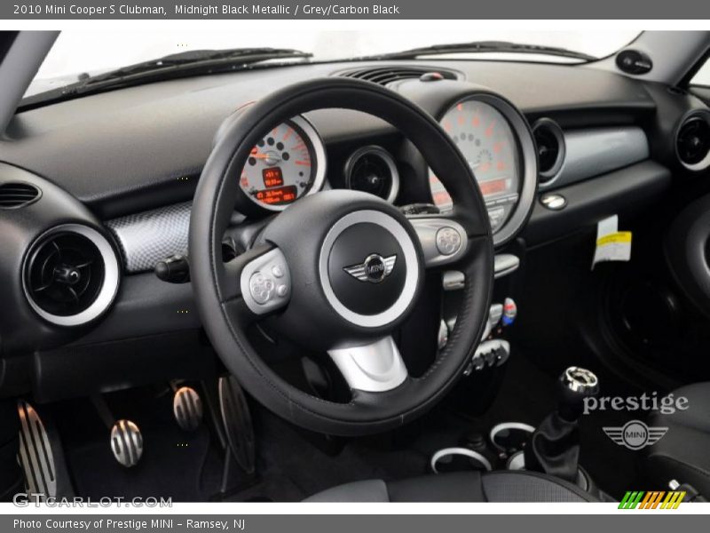 Midnight Black Metallic / Grey/Carbon Black 2010 Mini Cooper S Clubman