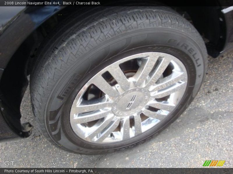 Black / Charcoal Black 2008 Lincoln Navigator Elite 4x4