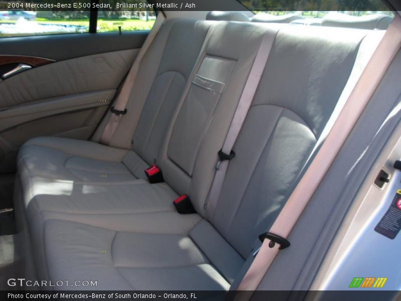Brilliant Silver Metallic / Ash 2004 Mercedes-Benz E 500 Sedan