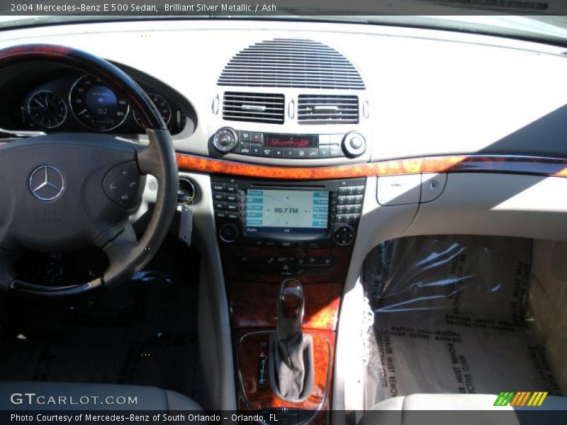 Brilliant Silver Metallic / Ash 2004 Mercedes-Benz E 500 Sedan