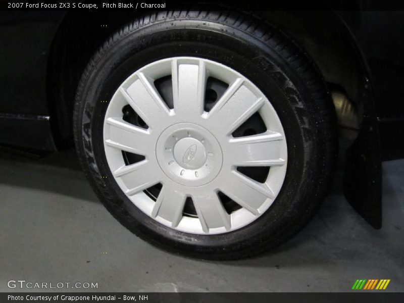 Pitch Black / Charcoal 2007 Ford Focus ZX3 S Coupe