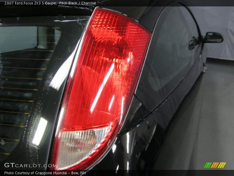 Pitch Black / Charcoal 2007 Ford Focus ZX3 S Coupe