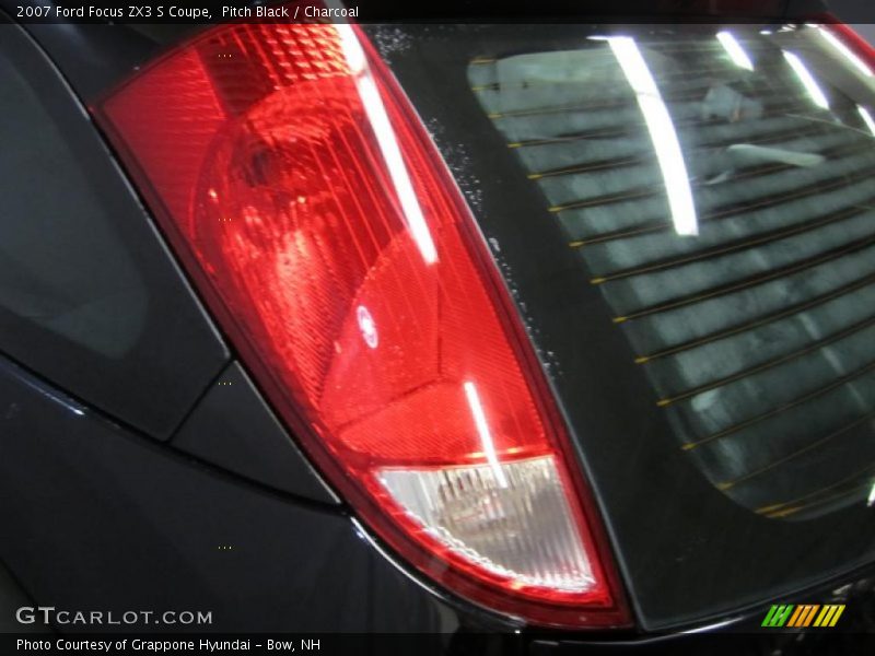 Pitch Black / Charcoal 2007 Ford Focus ZX3 S Coupe