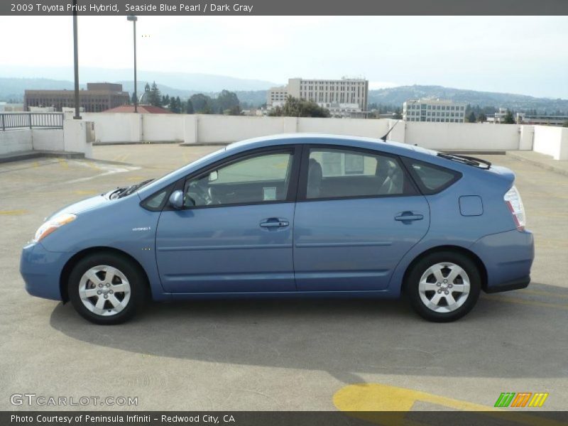 Seaside Blue Pearl / Dark Gray 2009 Toyota Prius Hybrid