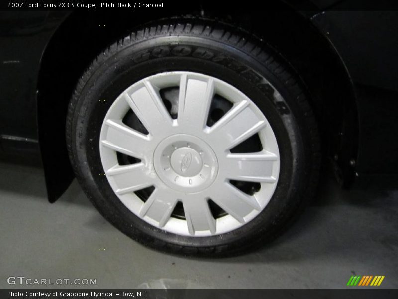 Pitch Black / Charcoal 2007 Ford Focus ZX3 S Coupe