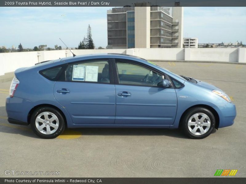 Seaside Blue Pearl / Dark Gray 2009 Toyota Prius Hybrid