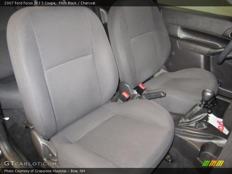 Pitch Black / Charcoal 2007 Ford Focus ZX3 S Coupe