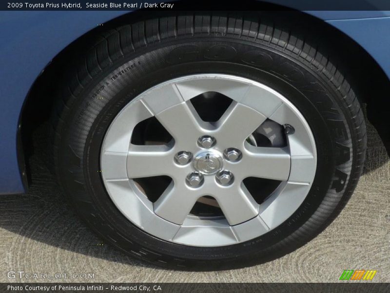 Seaside Blue Pearl / Dark Gray 2009 Toyota Prius Hybrid