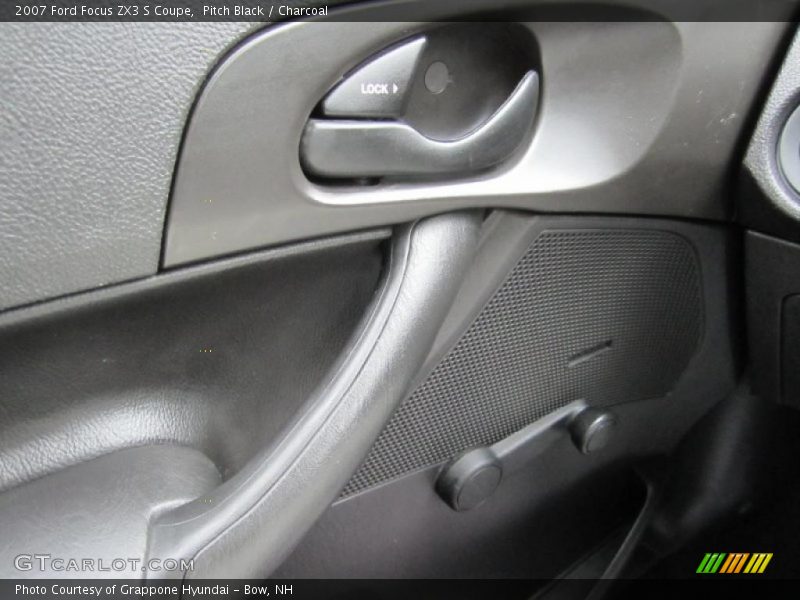 Pitch Black / Charcoal 2007 Ford Focus ZX3 S Coupe