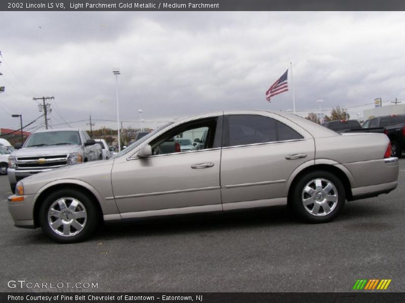 Light Parchment Gold Metallic / Medium Parchment 2002 Lincoln LS V8