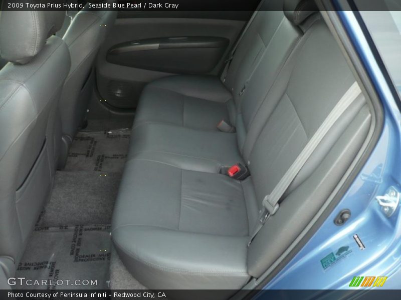 Seaside Blue Pearl / Dark Gray 2009 Toyota Prius Hybrid