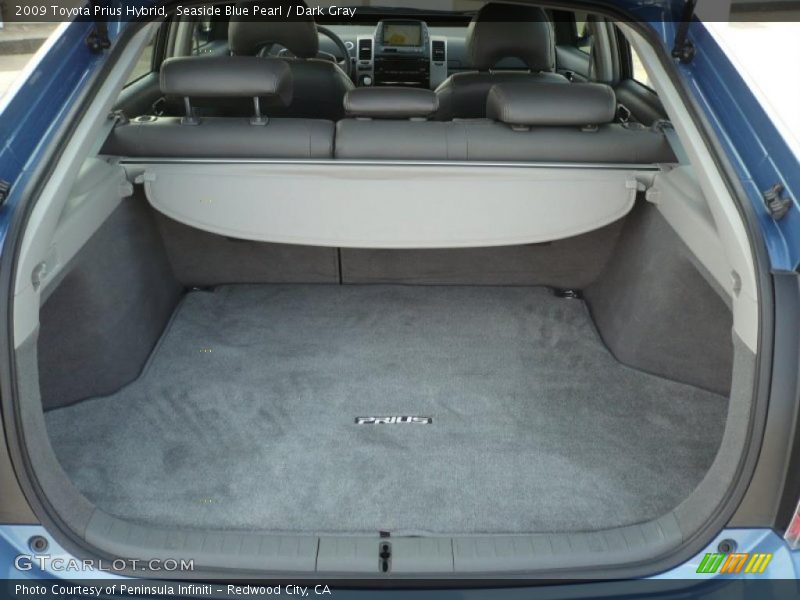 Seaside Blue Pearl / Dark Gray 2009 Toyota Prius Hybrid
