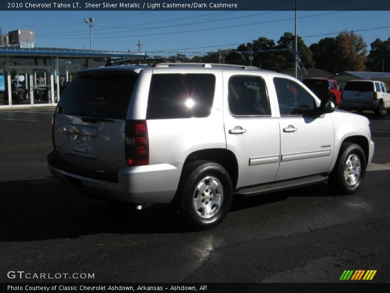 Sheer Silver Metallic / Light Cashmere/Dark Cashmere 2010 Chevrolet Tahoe LT