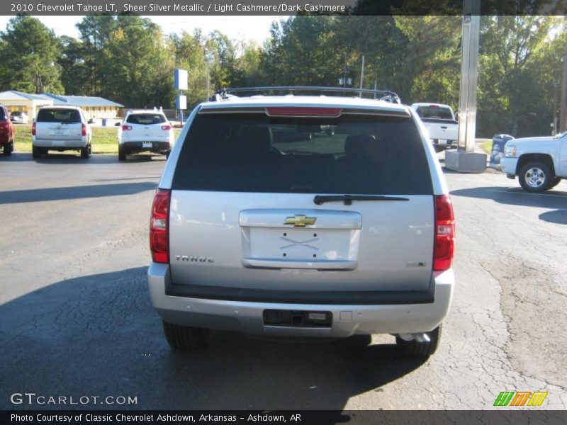 Sheer Silver Metallic / Light Cashmere/Dark Cashmere 2010 Chevrolet Tahoe LT