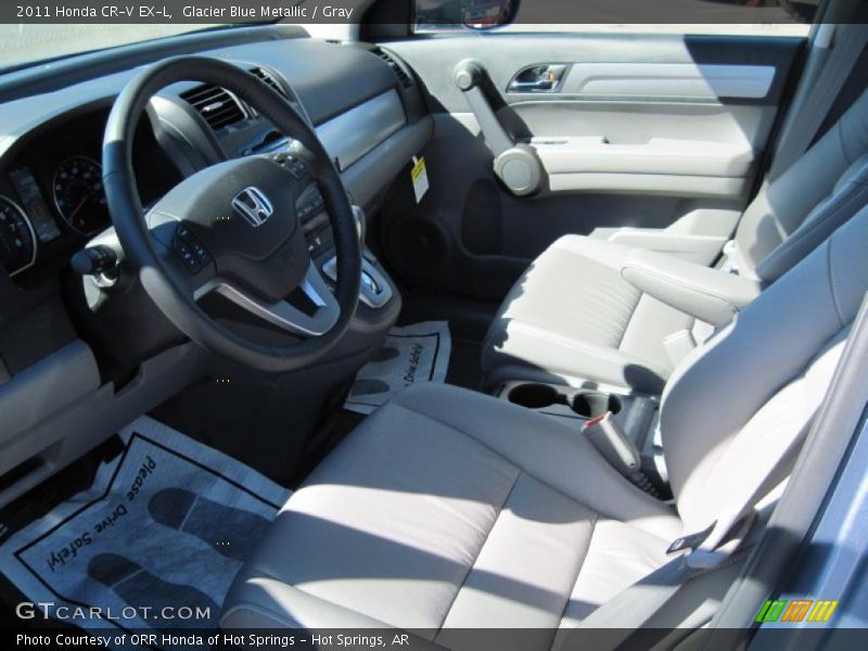  2011 CR-V EX-L Gray Interior