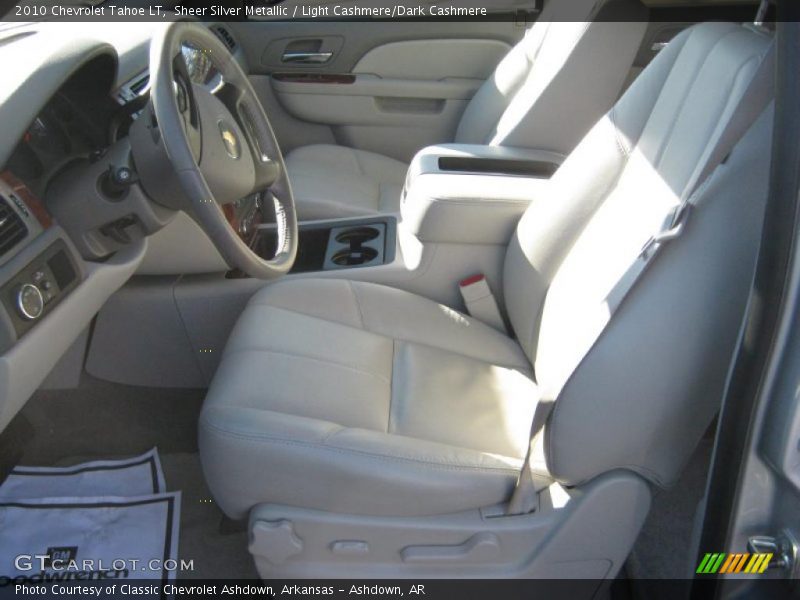 Sheer Silver Metallic / Light Cashmere/Dark Cashmere 2010 Chevrolet Tahoe LT