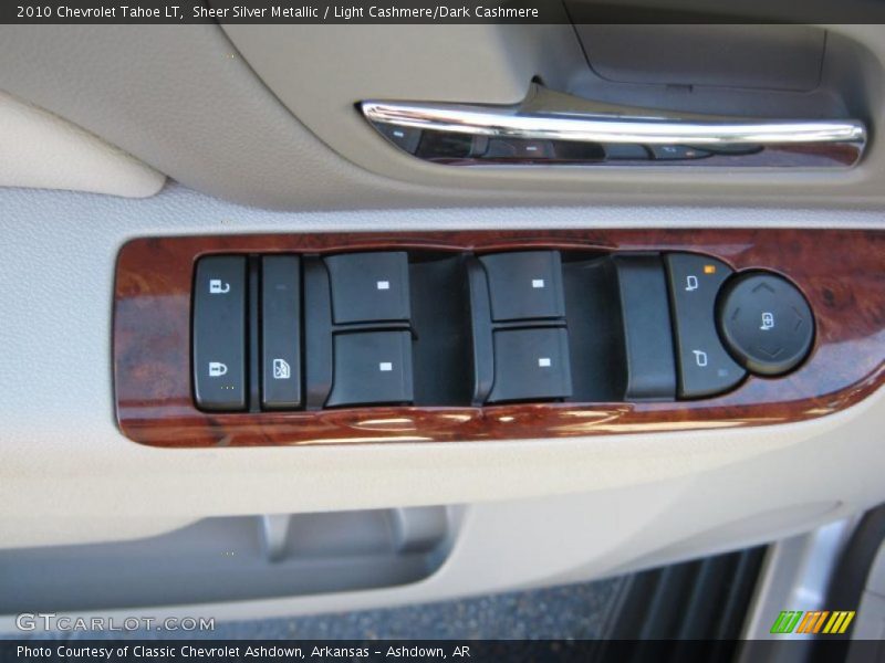 Sheer Silver Metallic / Light Cashmere/Dark Cashmere 2010 Chevrolet Tahoe LT
