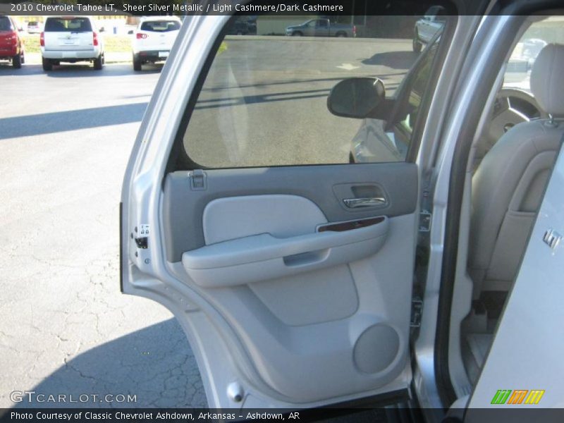 Sheer Silver Metallic / Light Cashmere/Dark Cashmere 2010 Chevrolet Tahoe LT