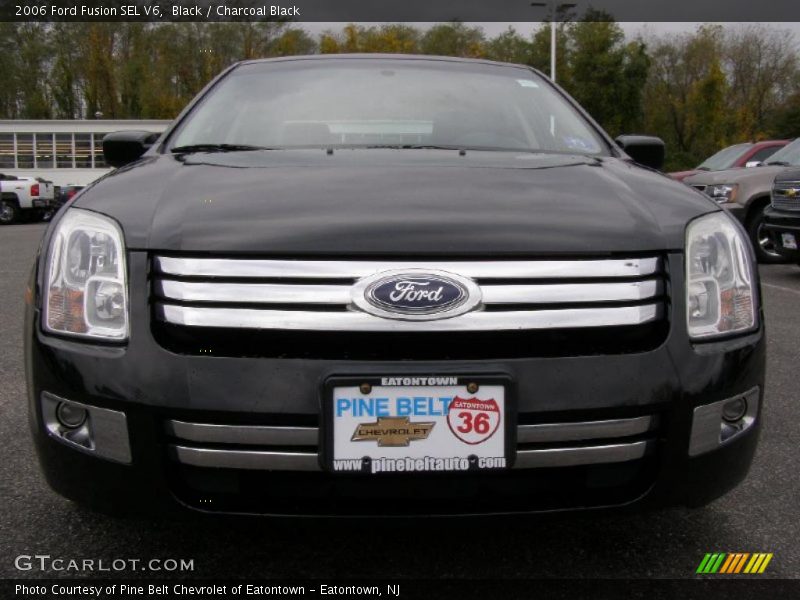Black / Charcoal Black 2006 Ford Fusion SEL V6