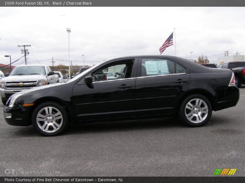 Black / Charcoal Black 2006 Ford Fusion SEL V6