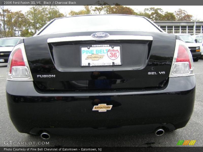 Black / Charcoal Black 2006 Ford Fusion SEL V6