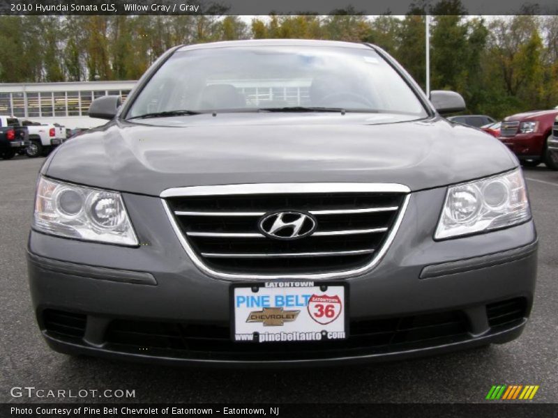 Willow Gray / Gray 2010 Hyundai Sonata GLS