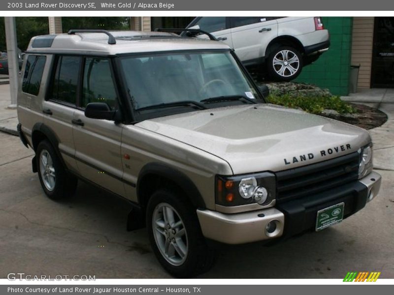White Gold / Alpaca Beige 2003 Land Rover Discovery SE