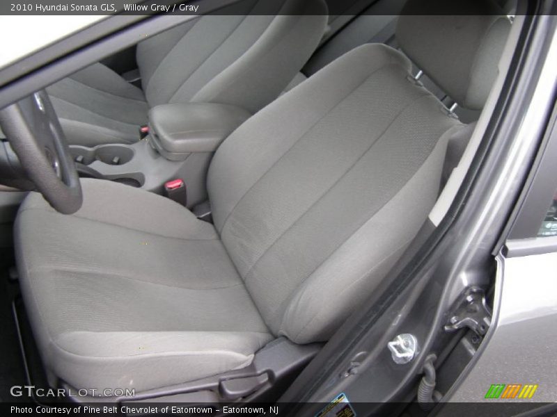 Willow Gray / Gray 2010 Hyundai Sonata GLS