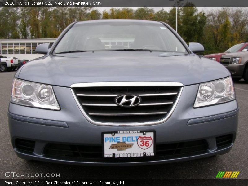 Medium Silver Blue / Gray 2010 Hyundai Sonata GLS