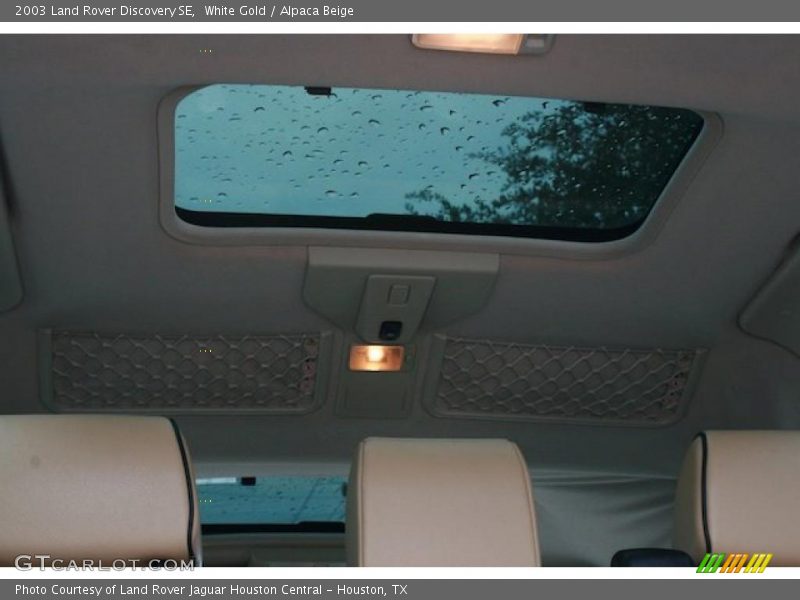 White Gold / Alpaca Beige 2003 Land Rover Discovery SE