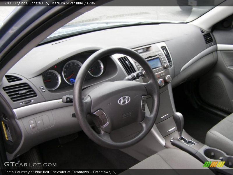 Medium Silver Blue / Gray 2010 Hyundai Sonata GLS