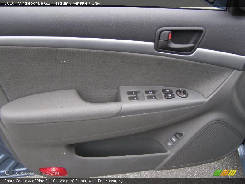 Medium Silver Blue / Gray 2010 Hyundai Sonata GLS