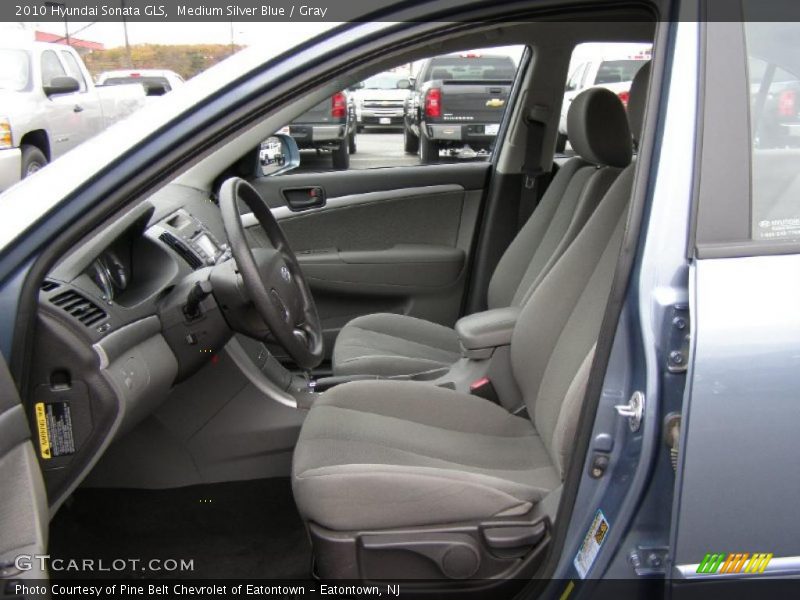Medium Silver Blue / Gray 2010 Hyundai Sonata GLS