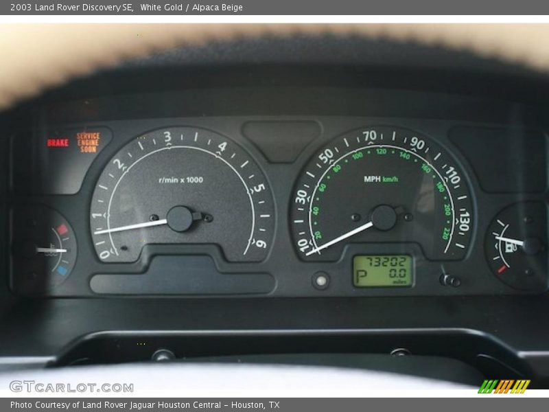 White Gold / Alpaca Beige 2003 Land Rover Discovery SE
