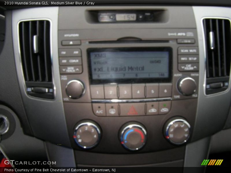 Medium Silver Blue / Gray 2010 Hyundai Sonata GLS
