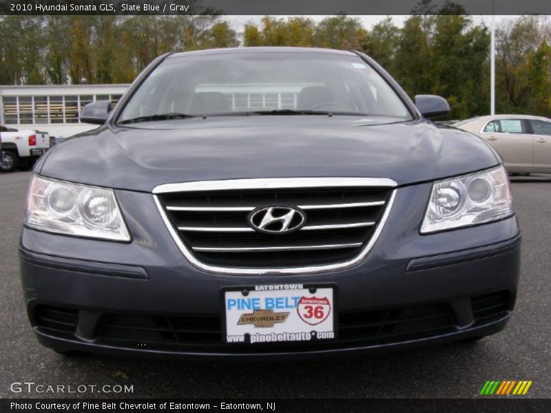 Slate Blue / Gray 2010 Hyundai Sonata GLS