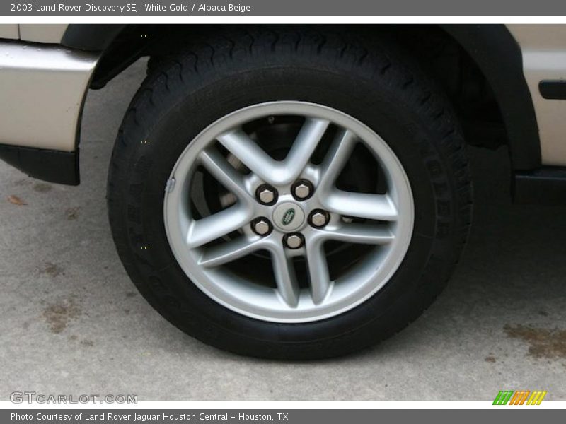 White Gold / Alpaca Beige 2003 Land Rover Discovery SE