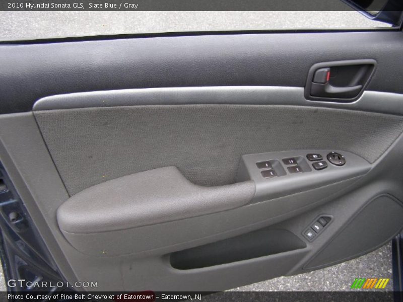 Slate Blue / Gray 2010 Hyundai Sonata GLS