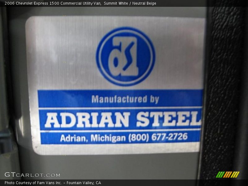  2006 Express 1500 Commercial Utility Van Logo