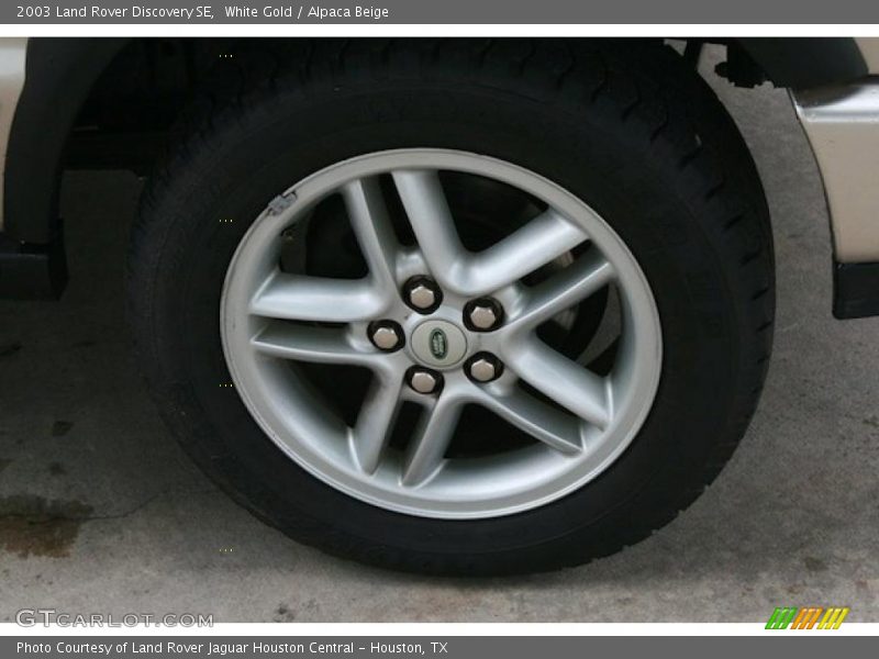 White Gold / Alpaca Beige 2003 Land Rover Discovery SE
