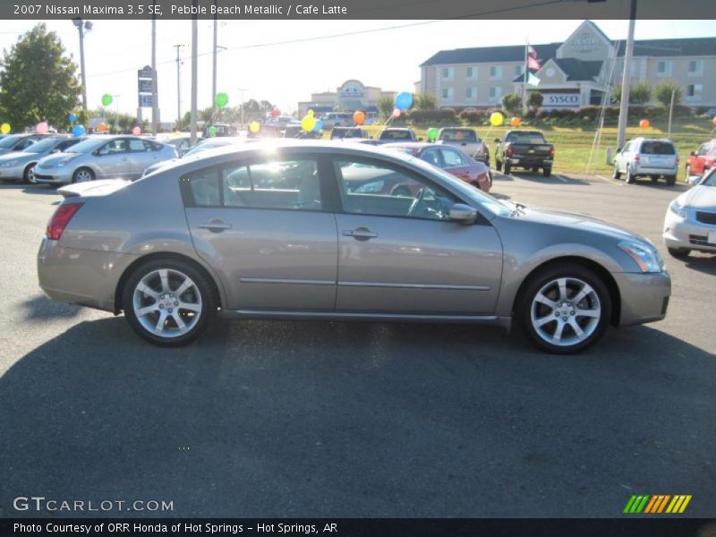 Pebble Beach Metallic / Cafe Latte 2007 Nissan Maxima 3.5 SE