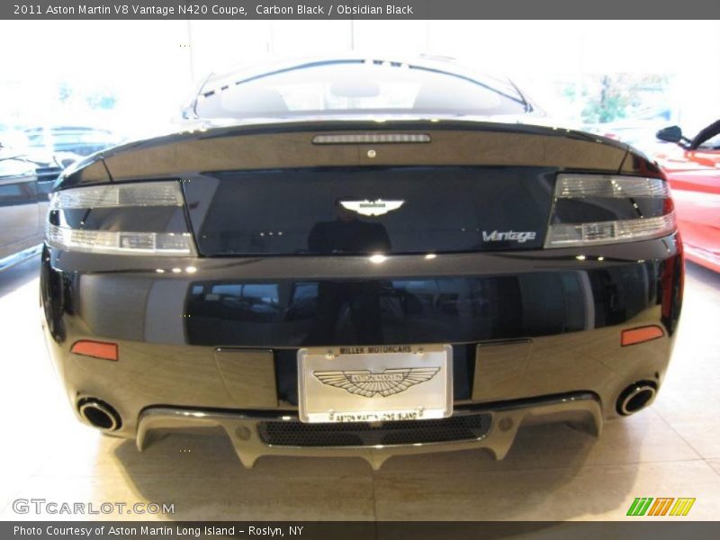  2011 V8 Vantage N420 Coupe Carbon Black