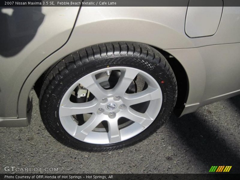 Pebble Beach Metallic / Cafe Latte 2007 Nissan Maxima 3.5 SE