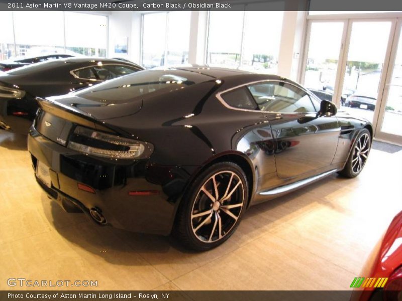  2011 V8 Vantage N420 Coupe Carbon Black