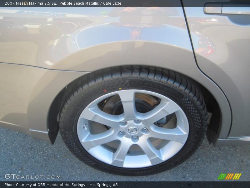 Pebble Beach Metallic / Cafe Latte 2007 Nissan Maxima 3.5 SE